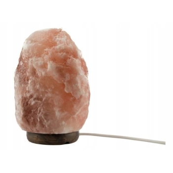 Lampka solna nocna z soli himalajskiej 1–2 kg z kopalni soli – prozdrowotna